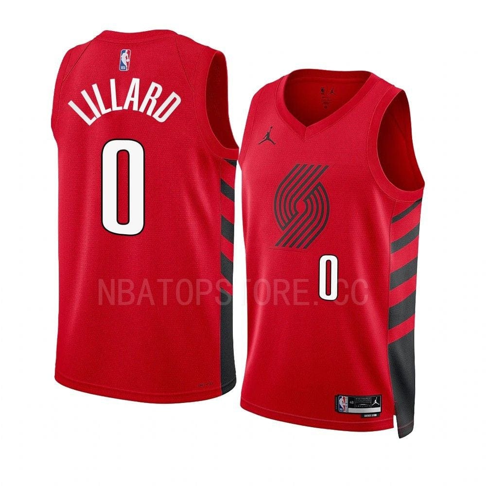 Damian Lillard Portland Trailblazers 2022-23 Statement Jersey
