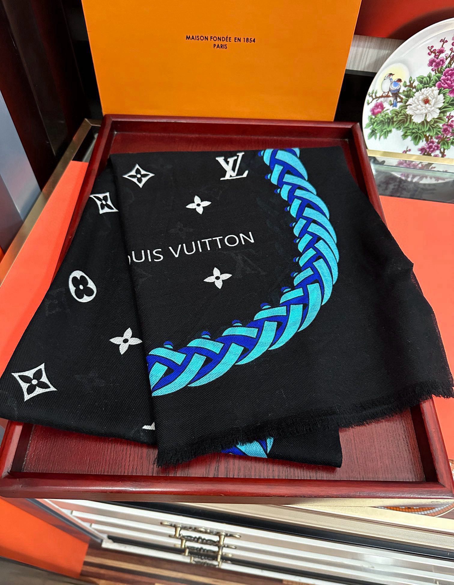 TOP Louis Vuitton LV Wool Scarf 100x200cm - 2 Color