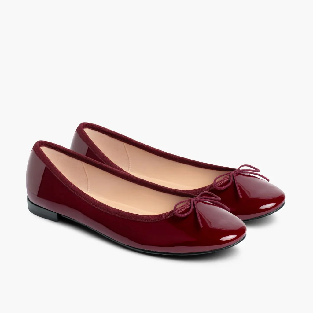 Tiny Dancer | Burgundy Patent