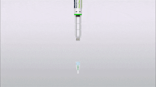 Step 1 Attach Disposable Needle