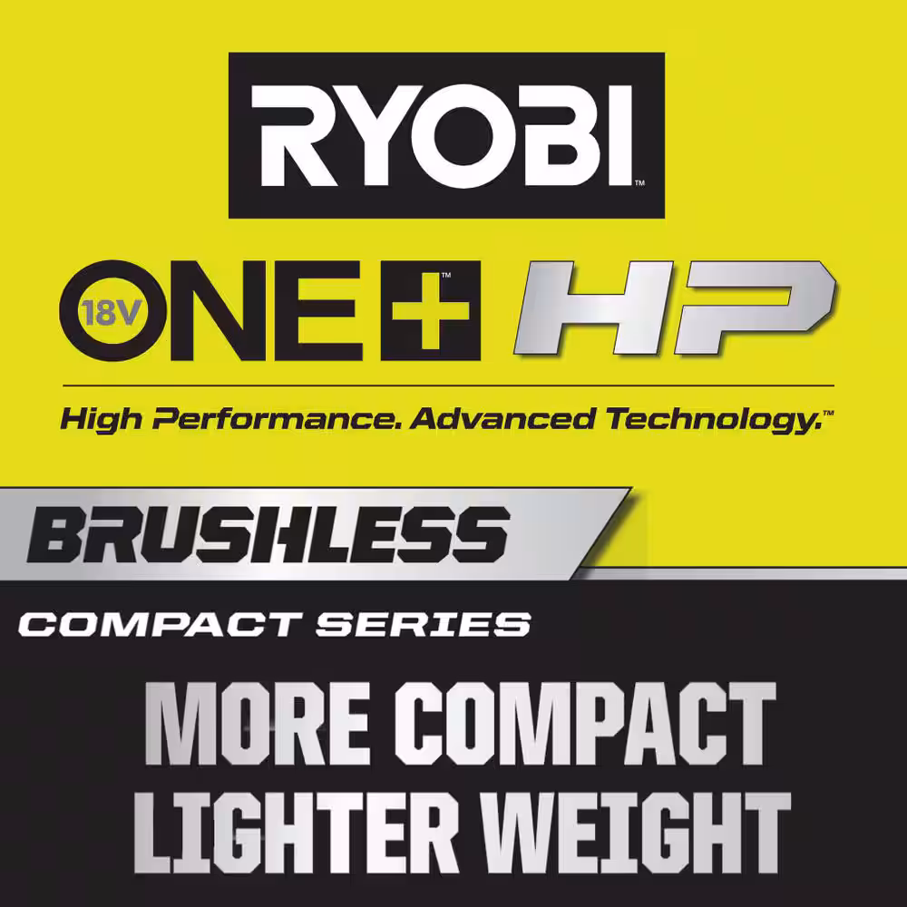 ONE+ HP 18V Brushless Cordless Compact 1/2 in. Drill and Impact Driver Kit with (2) 1.5 Ah Batteries, Charger and Bag