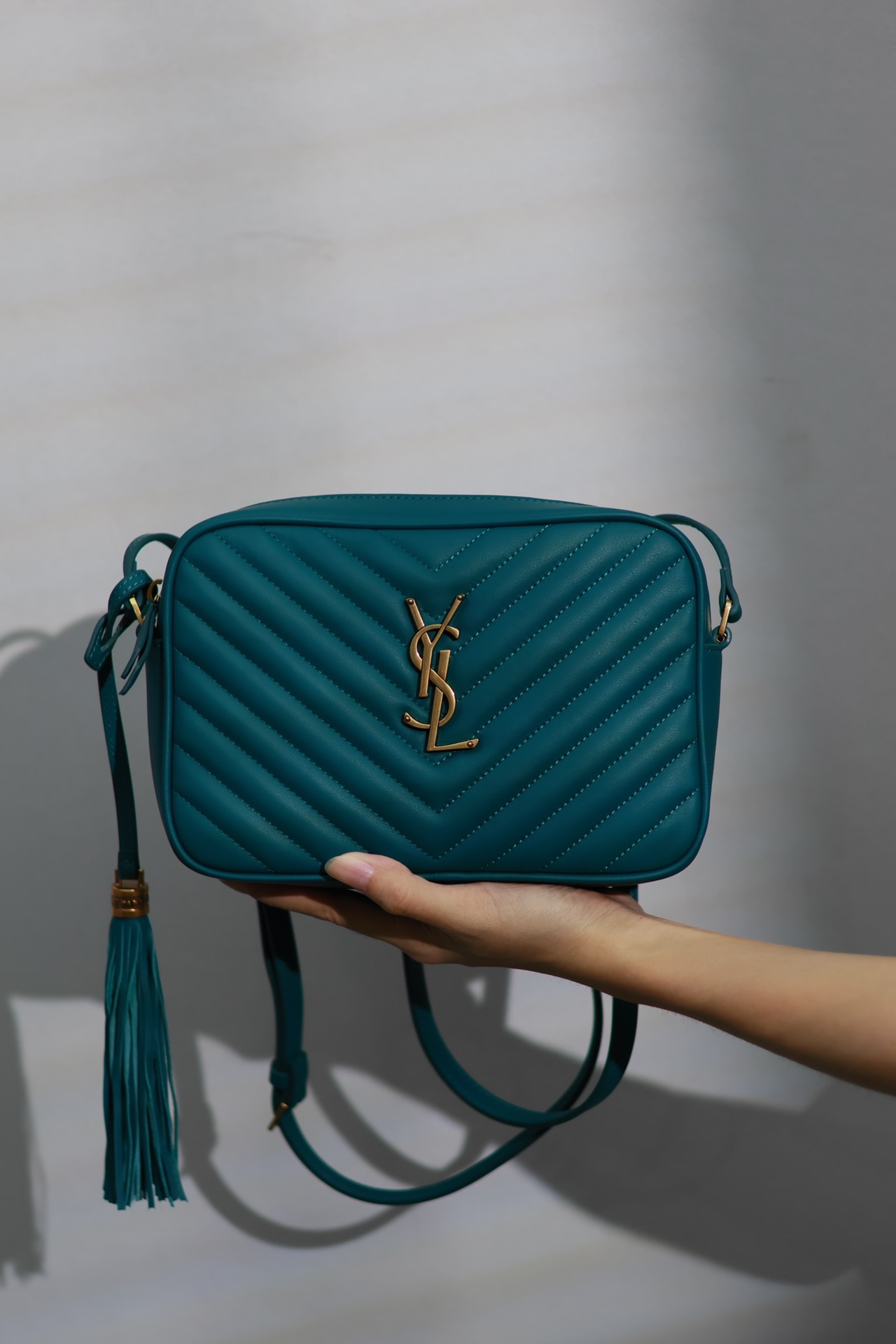 TOP Yves Saint Laurent YSL LouLou Camera Bag 23x16x6cm - 5 Colour&GHW
