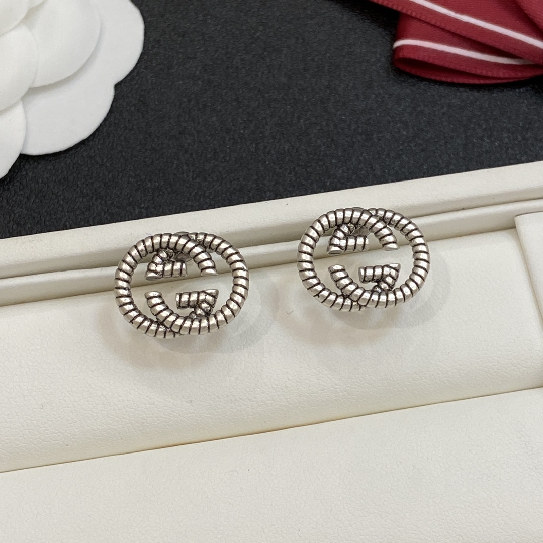 TOP GUCCI  Earrings - Sliver