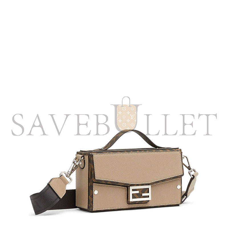 FENDI BAGUETTE SOFT TRUNK 7VA565AQWH F15Q6 (21.5*13*6.5cm)