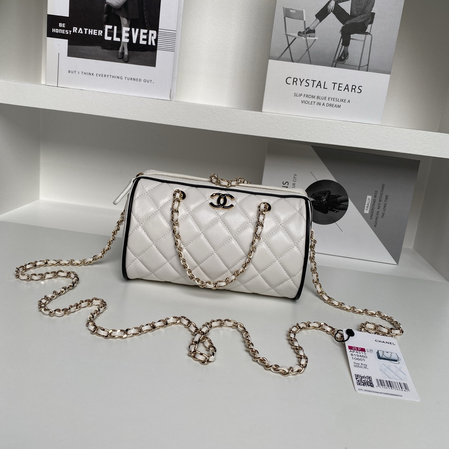 TOP CHANEL Bowling Bag 11.5×18.5×11cm  - 2 Colors