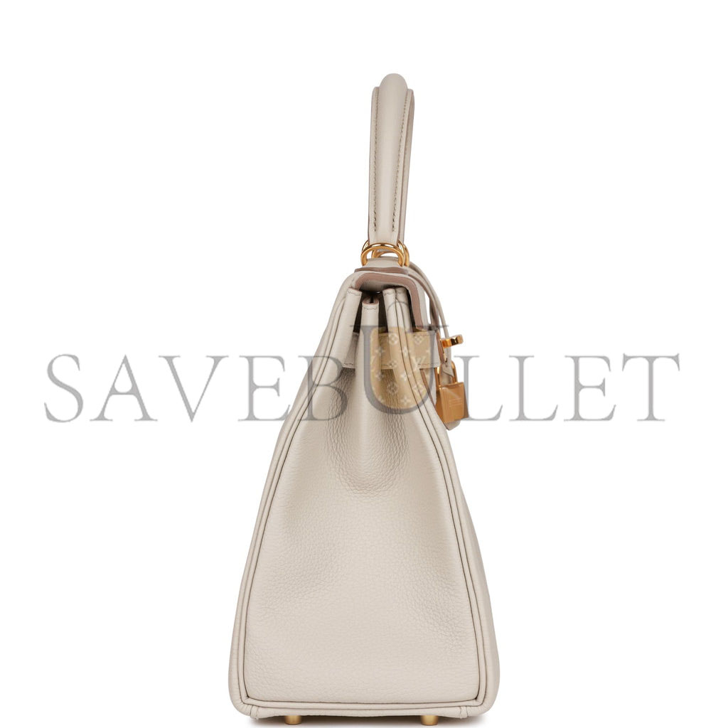 HERMES KELLY 28 TOGO GOLD HARDWARE (28*22*10cm)