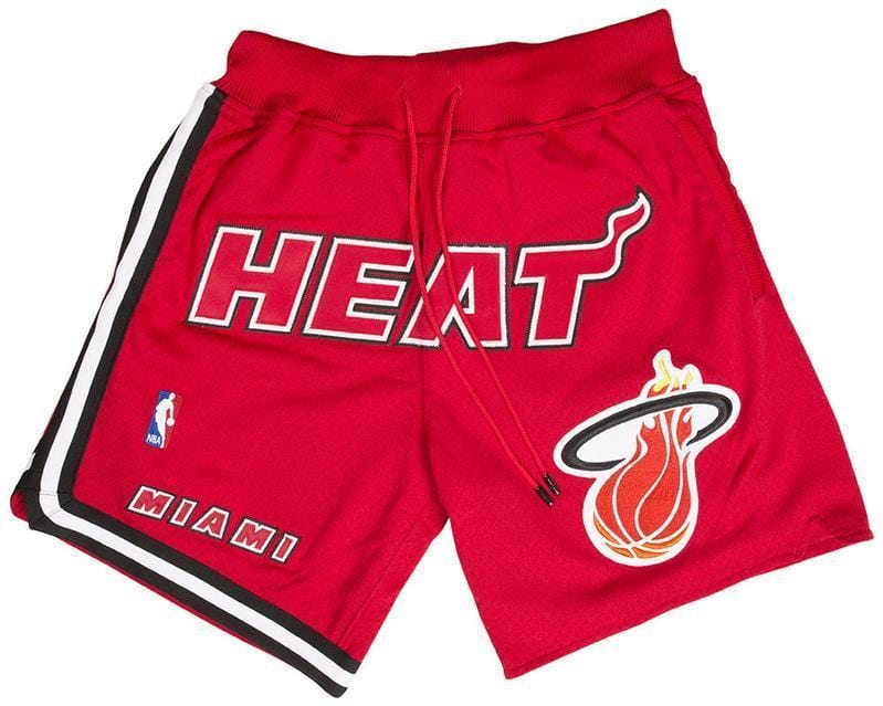 Miami Heat Red Basketball Shorts