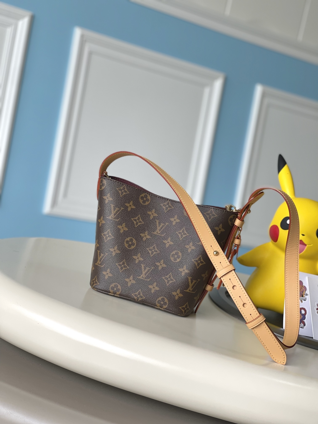 TOP Louis Vuitton LV All In BB Handbags 16x18x12cm - Monogram