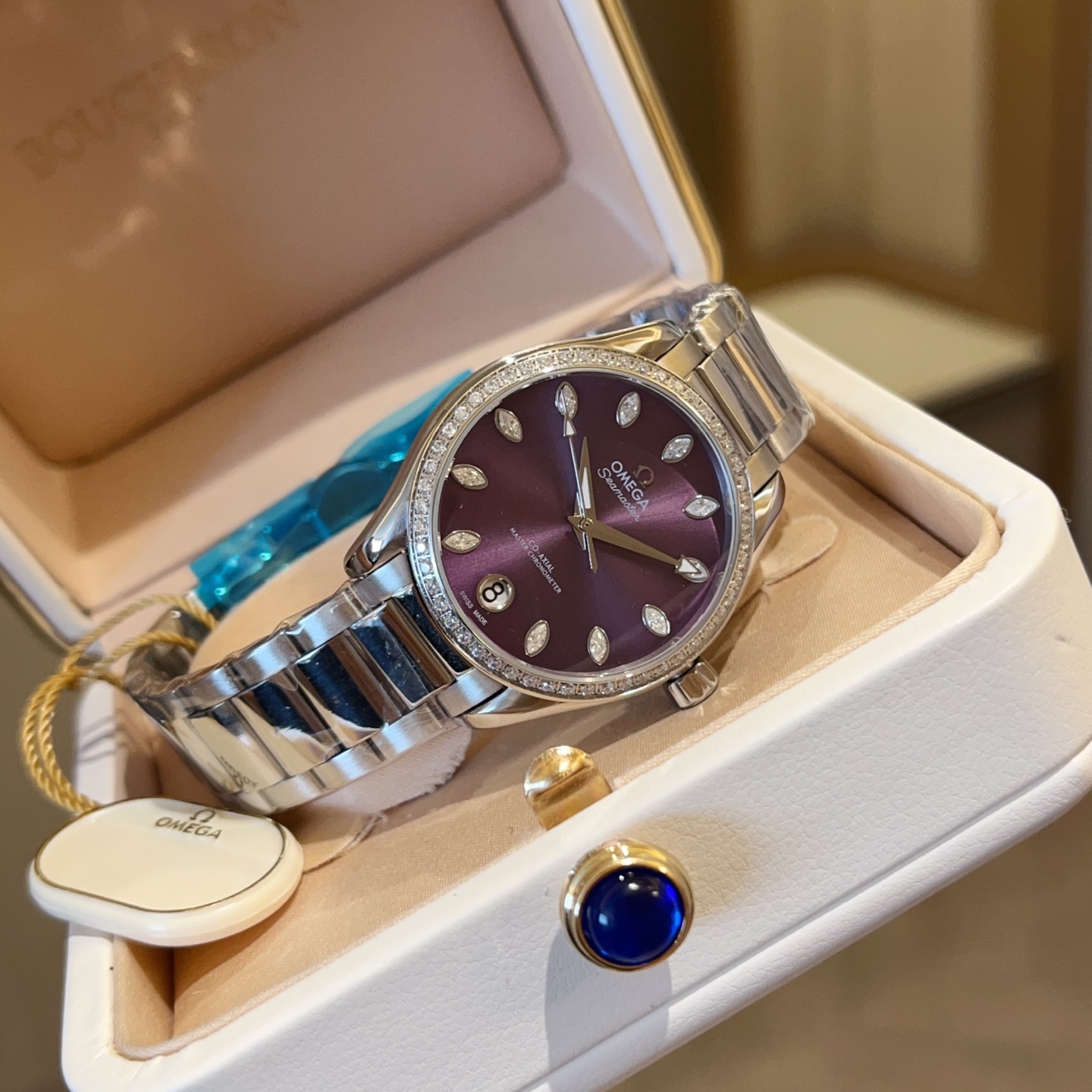 TOP OMEGA Women's Watch 34mm - 4 Colors