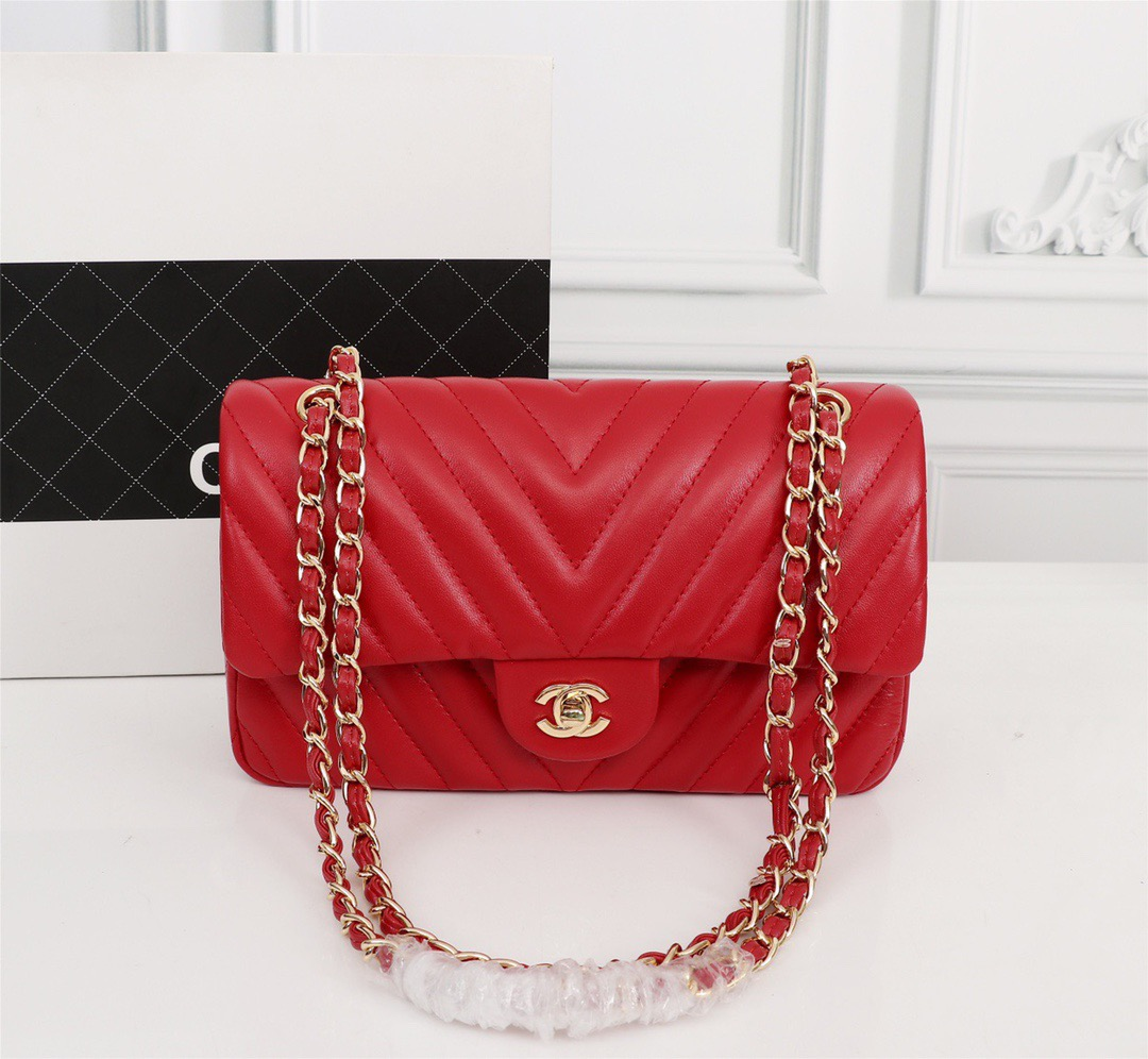 Chanel Clacssic Flap CF Chain Shoulder Strap Bag (Perfect Replica）