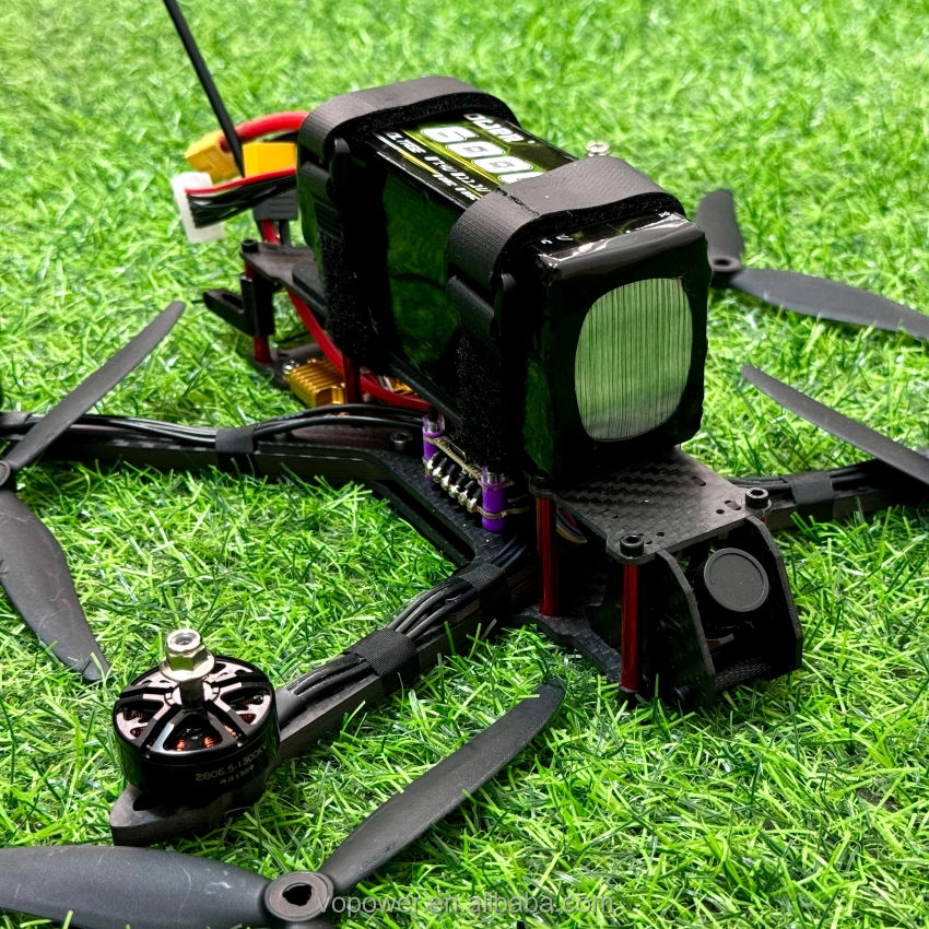 75C/100C 7000 mAh rechargeable 3S/4S/6s lithium battery pack  drone fat battery - lipowbattery