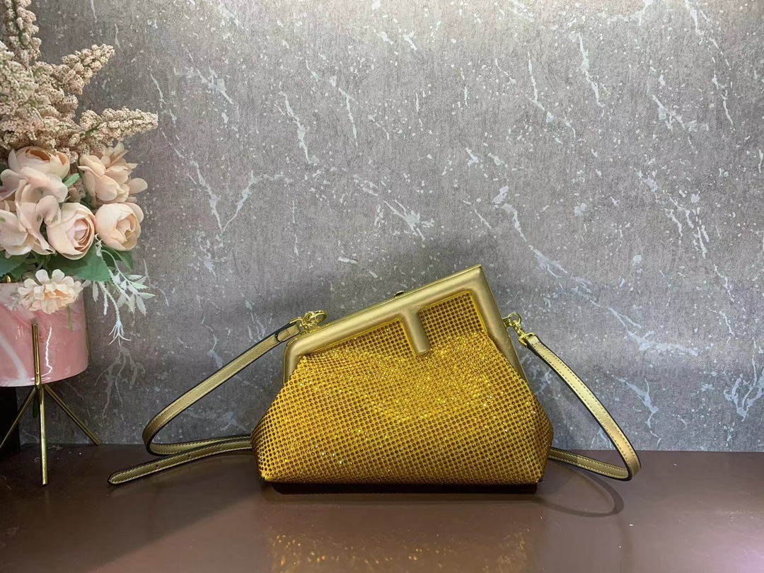 TOP FENDI Small Fendi First Bag - Two Colors