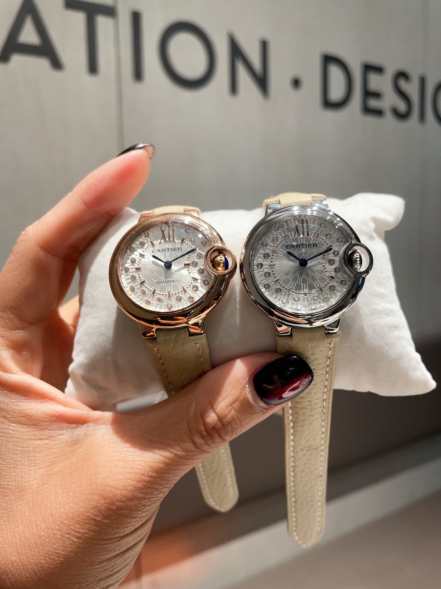 TOP Cartier Watch 33mm - Khaki