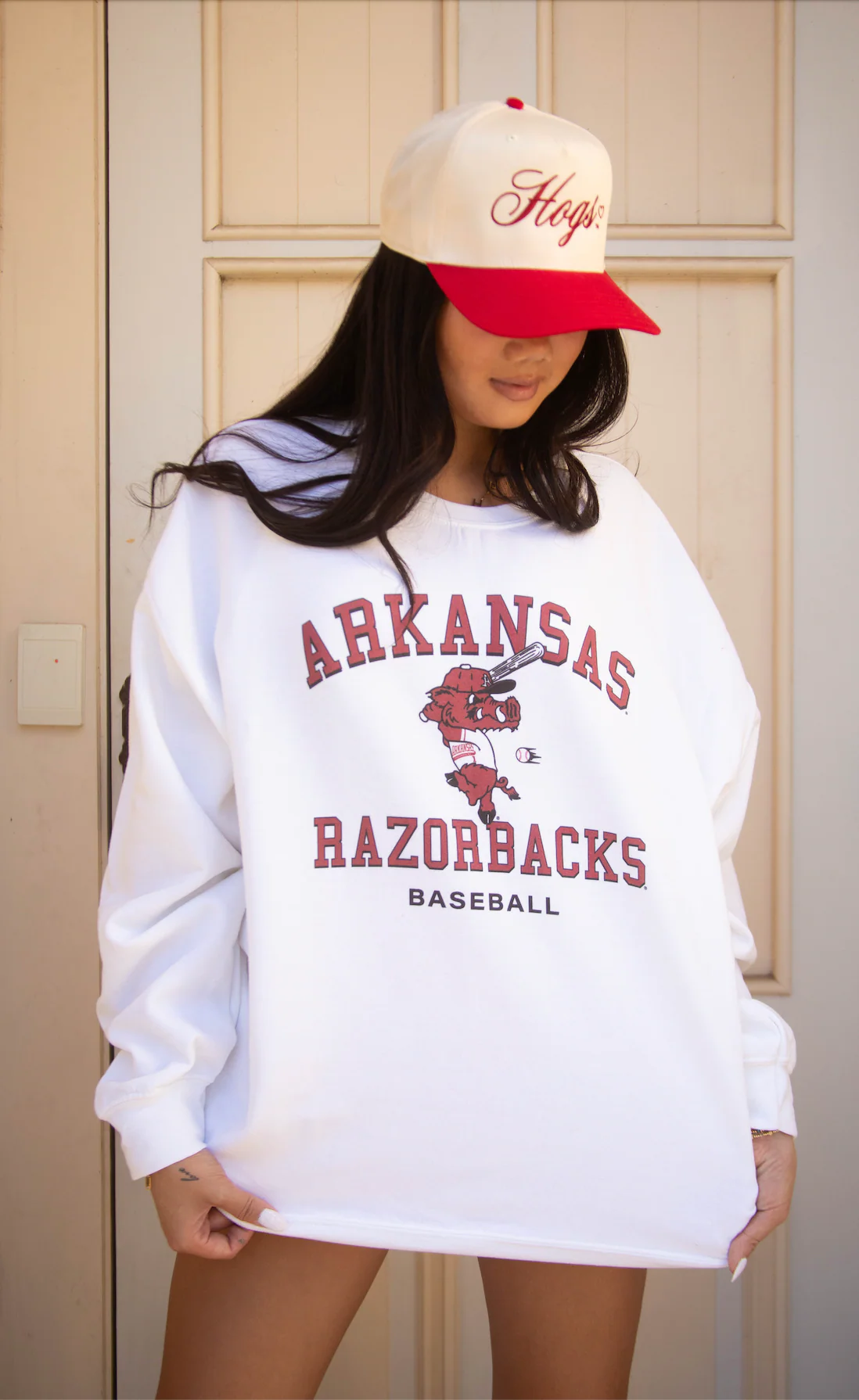 charlie southern: slugger hog sweatshirt