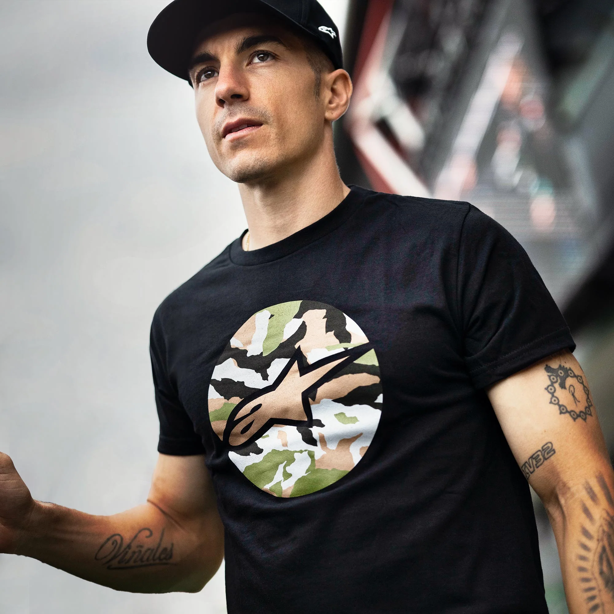 Camo Disk Tee
