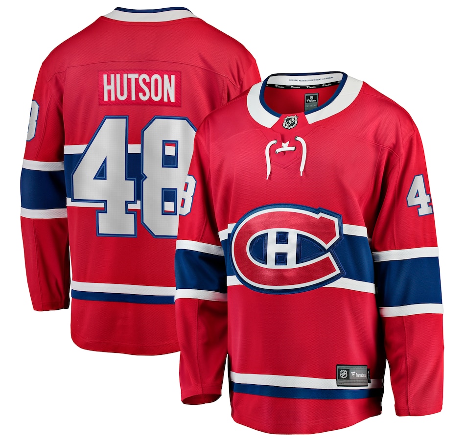 Lane Hudson Montreal Canadiens NHL Breakaway Home Jersey