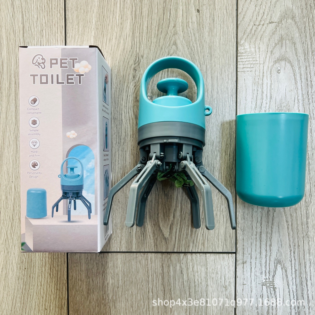 portable dog waste picker, outdoor pet waste cleaner for cats and dogs, dog walking poop scooper - PawPro UK