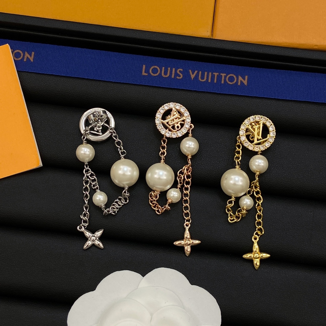 TOP Louis Vuitton LV Earrings - 3 Color