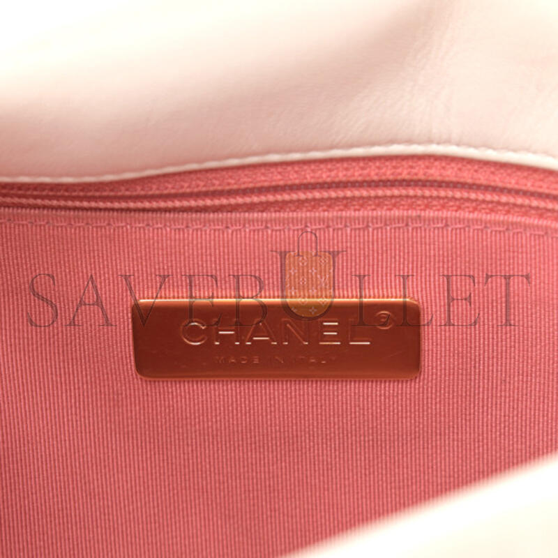CHANEL MEDIUM 19 FLAP AS1160 (26*16*9cm)