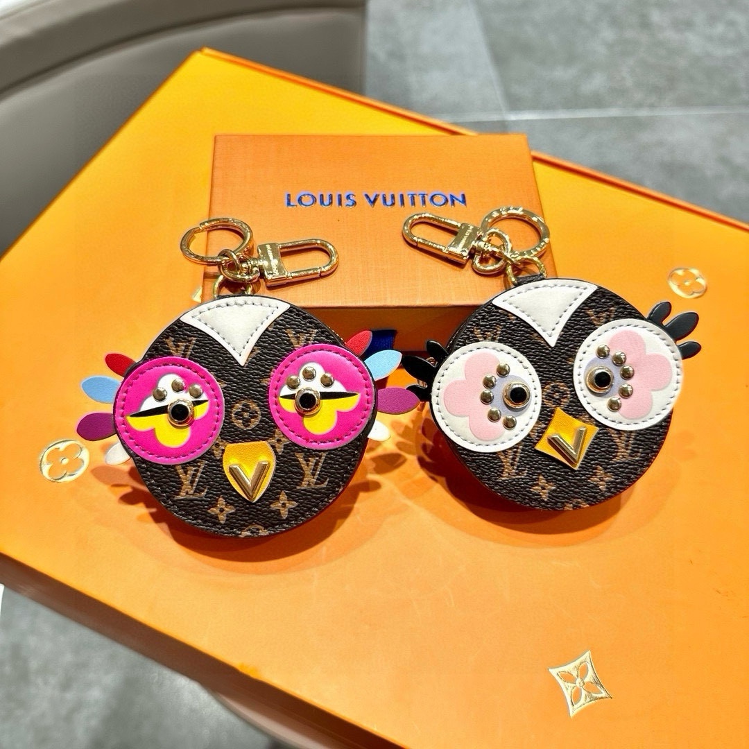 TOP Louis Vuitton LV Keychain Bag Decoration - 2 Style