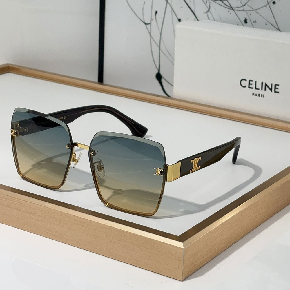 Celine   Stylish Temperament  sunglasses Top quality （Replica）
