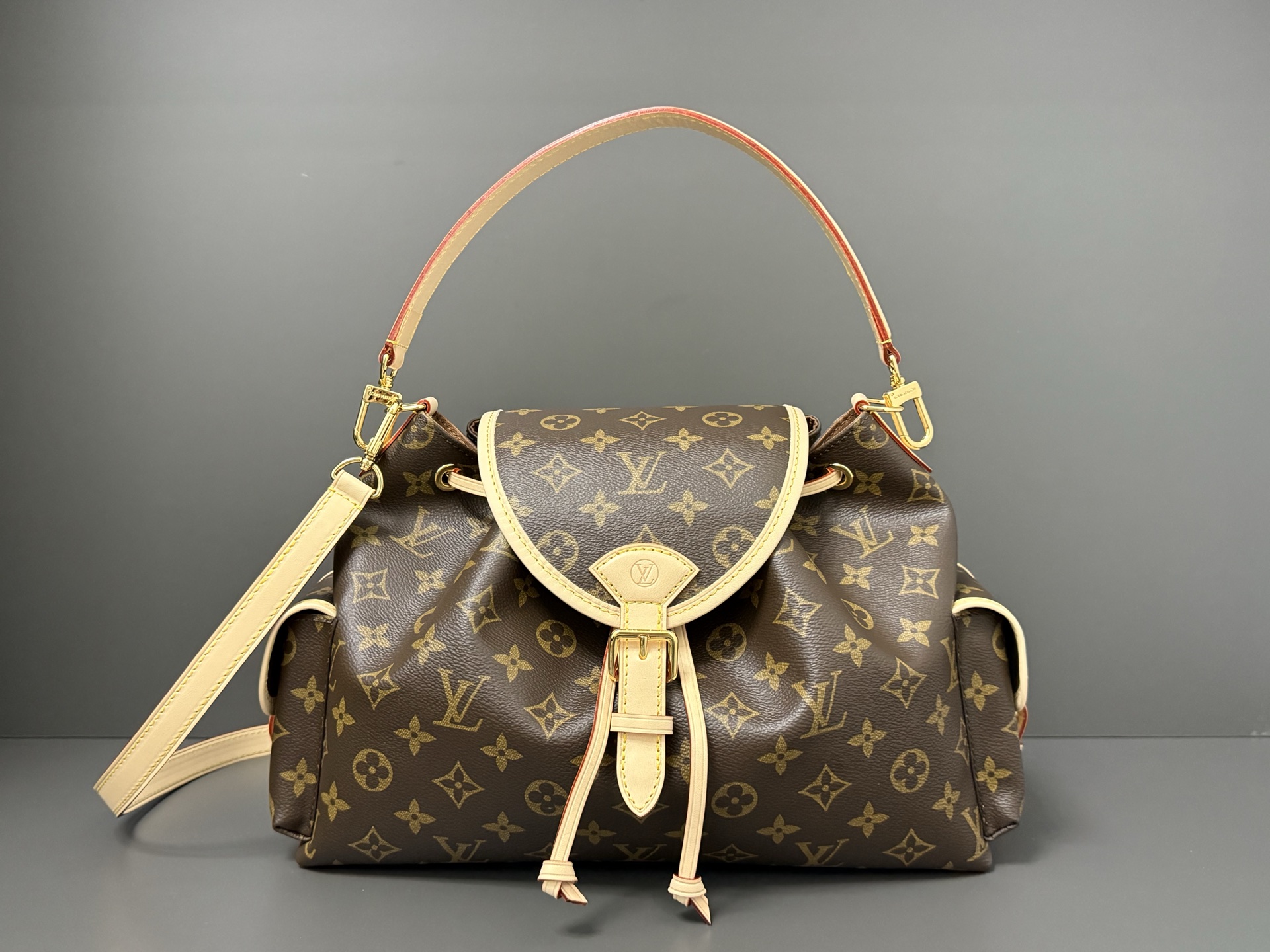 TOP Louis Vuitton LV Odyssee  Handbag 24 x 18 x 36cm - Brown