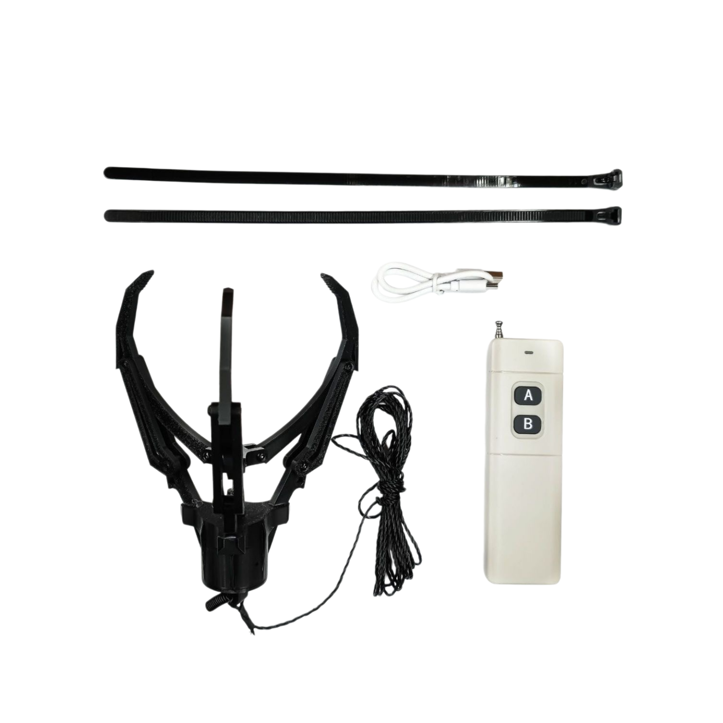 Long Range Transport Drones Lift Payload Grabber with Max 2 KM Range Air Claw Dropper & UAV Rescue Payload Grabber