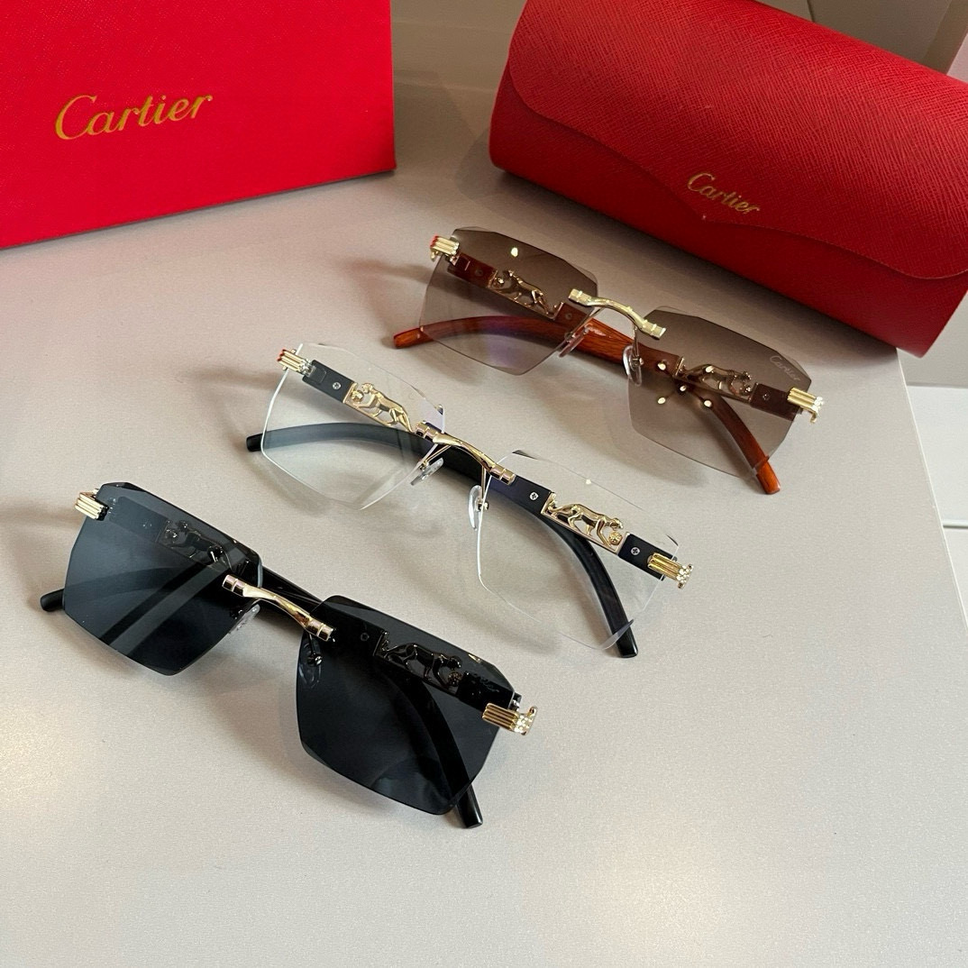 TOP Cartier Sunglasses - 3 Color