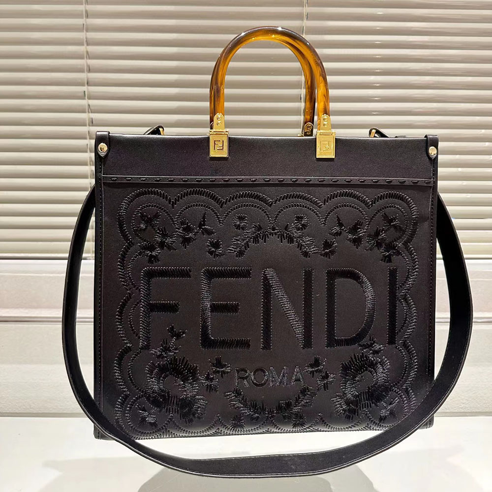 FENDI Sunshine Flower Embroidery Bag Medium(Replica)
