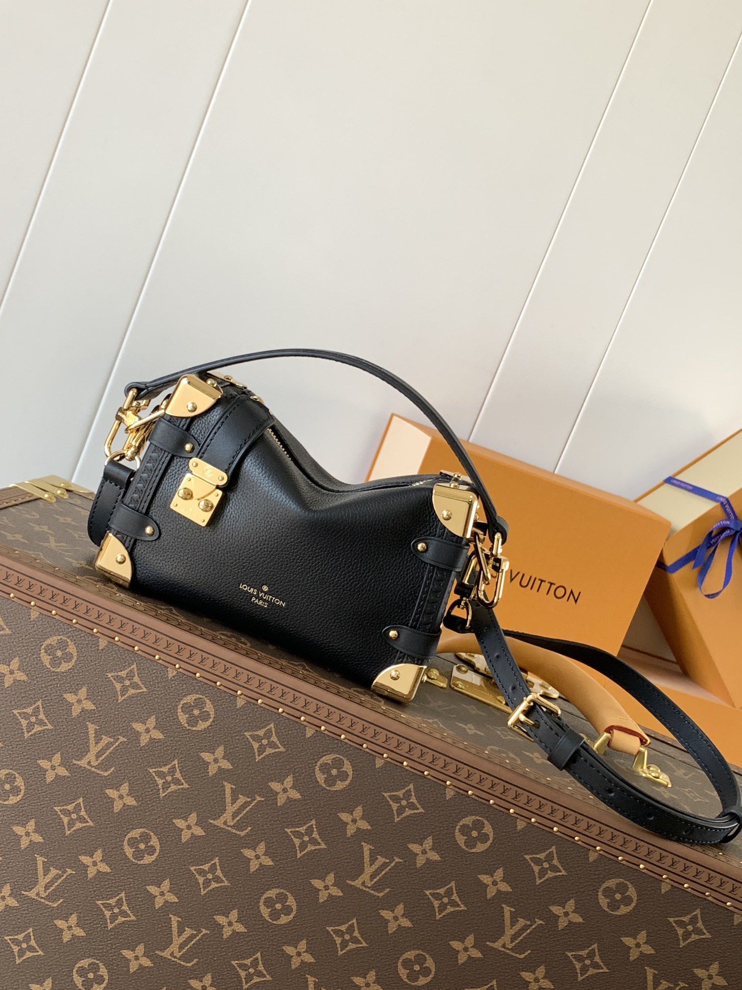 TOP Louis Vuitton LV Side Trunk Bag 18 x 12.0 x 8cm - 4 Colors