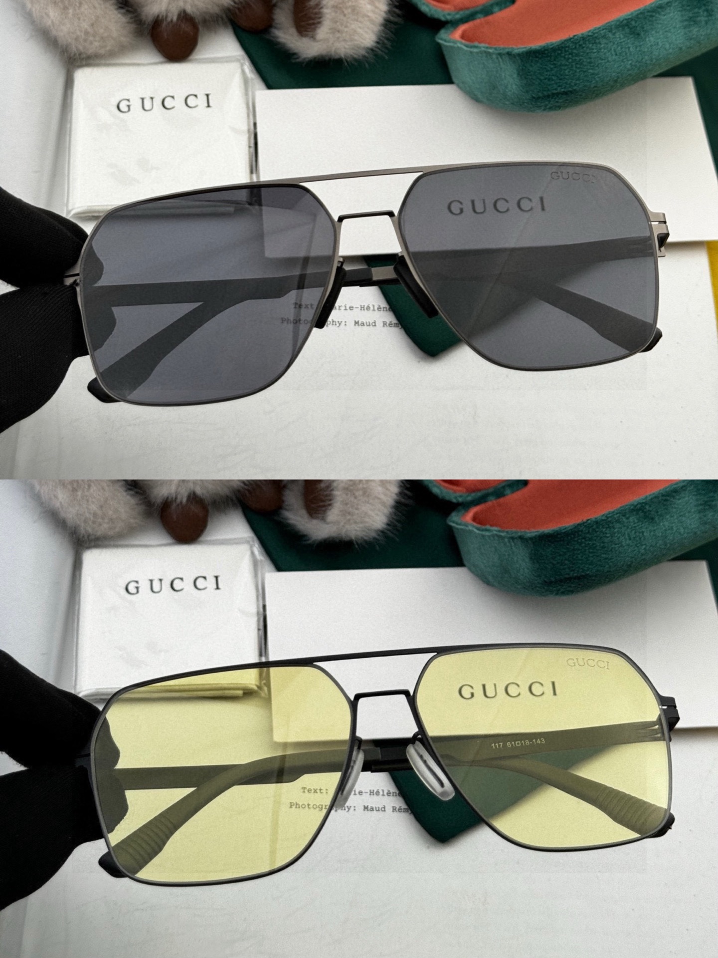 TOP GUCCI Sunglasses - 2 Colors