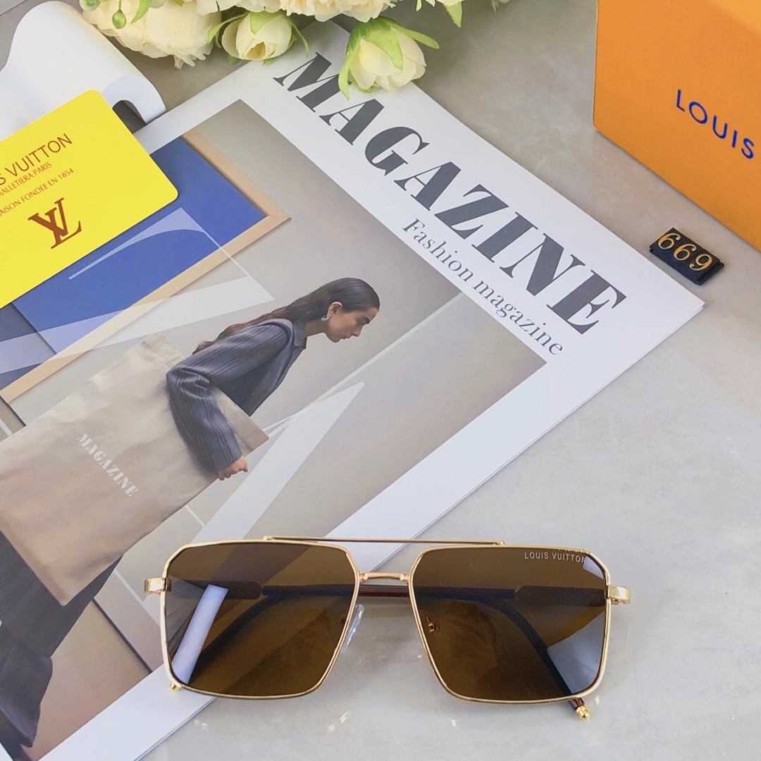 TOP Louis Vuitton LV Sunglasses - 3 Color
