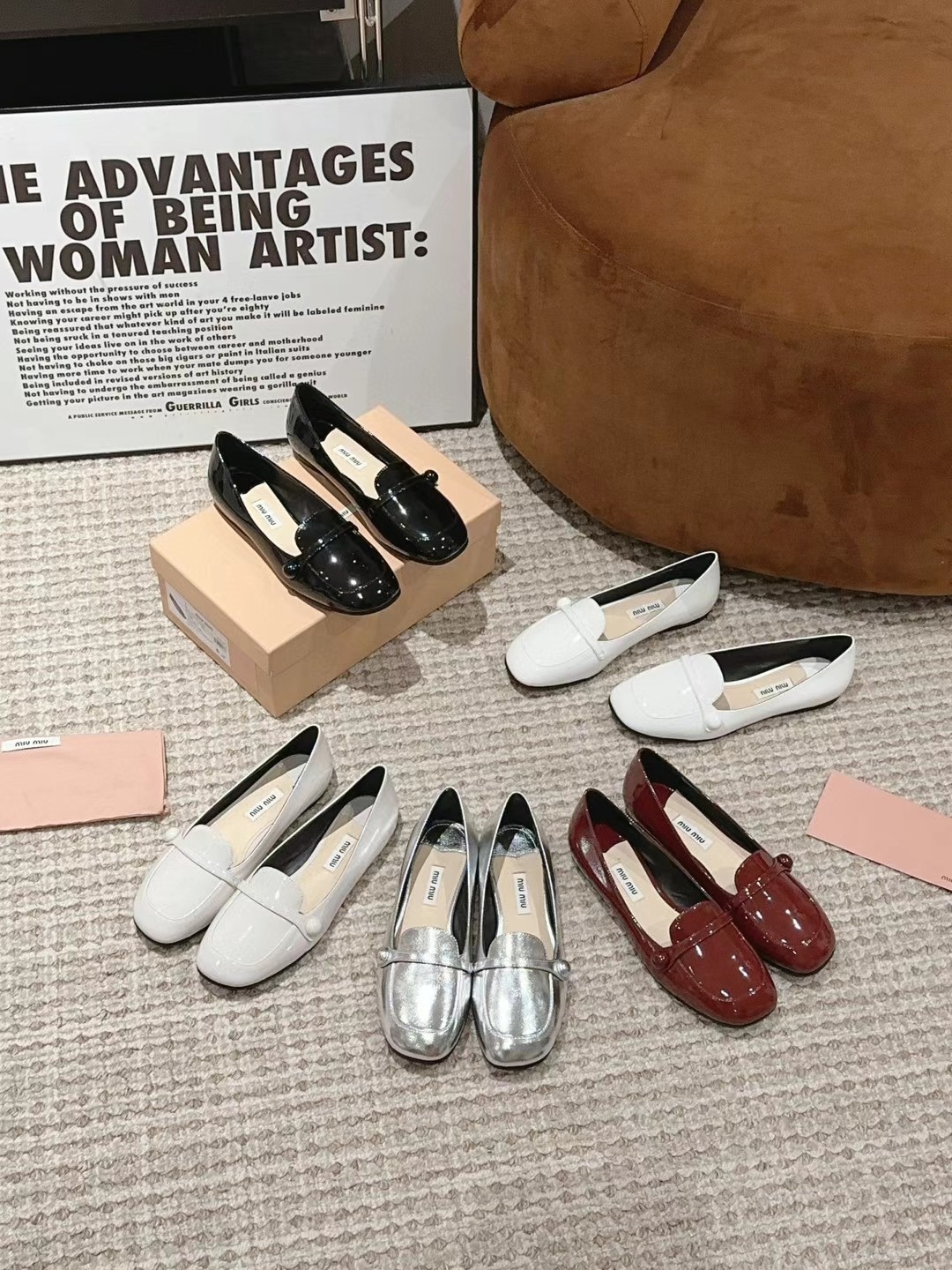 TOP Miu Miu Autumn And Winter New Flat Shoes - Five Colors