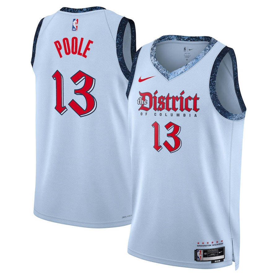 Washington Wizards Jordan Poole 2024  City Edition Swingman Jersey