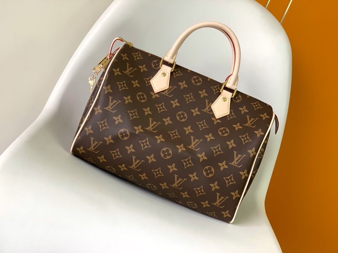 TOP Louis Vuitton LV Speedy 30 Bag 30 x 21 x 17 cm - Monogram