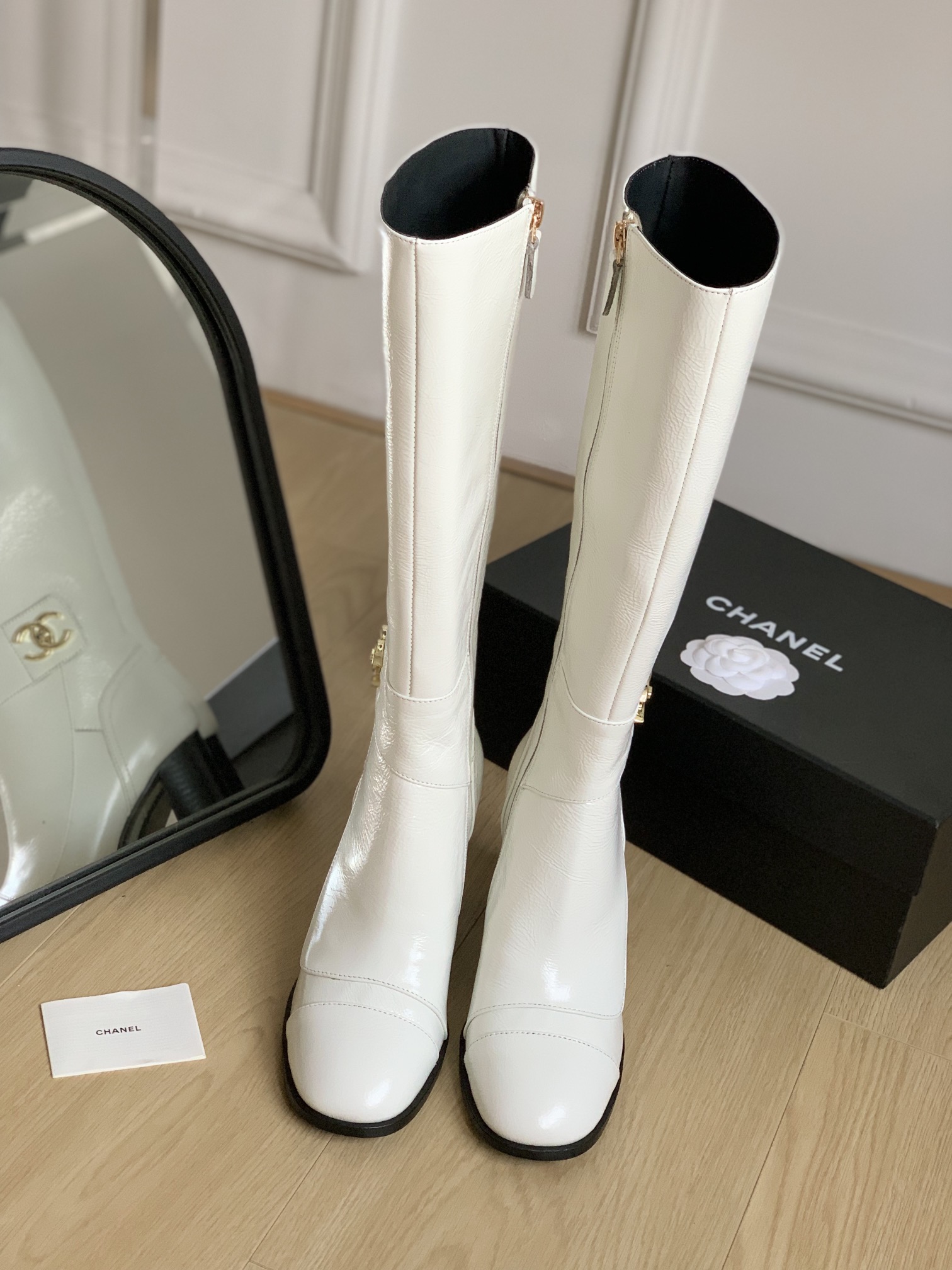 TOP CHANEL New Cowhide Boots - 4 Colors