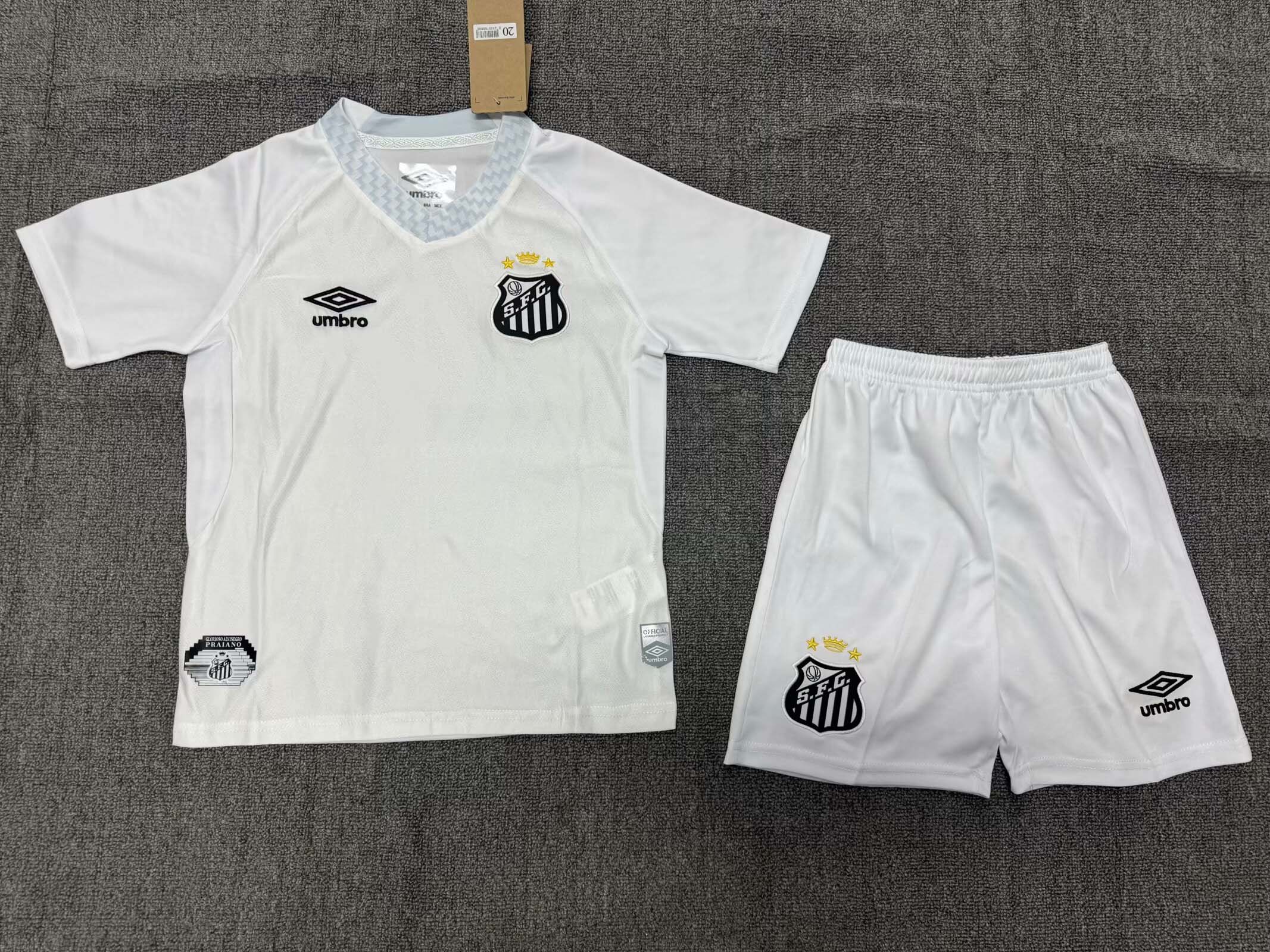 2025/2026 Santos Home Football Shirt 1:1 Thai Quality Kids Size