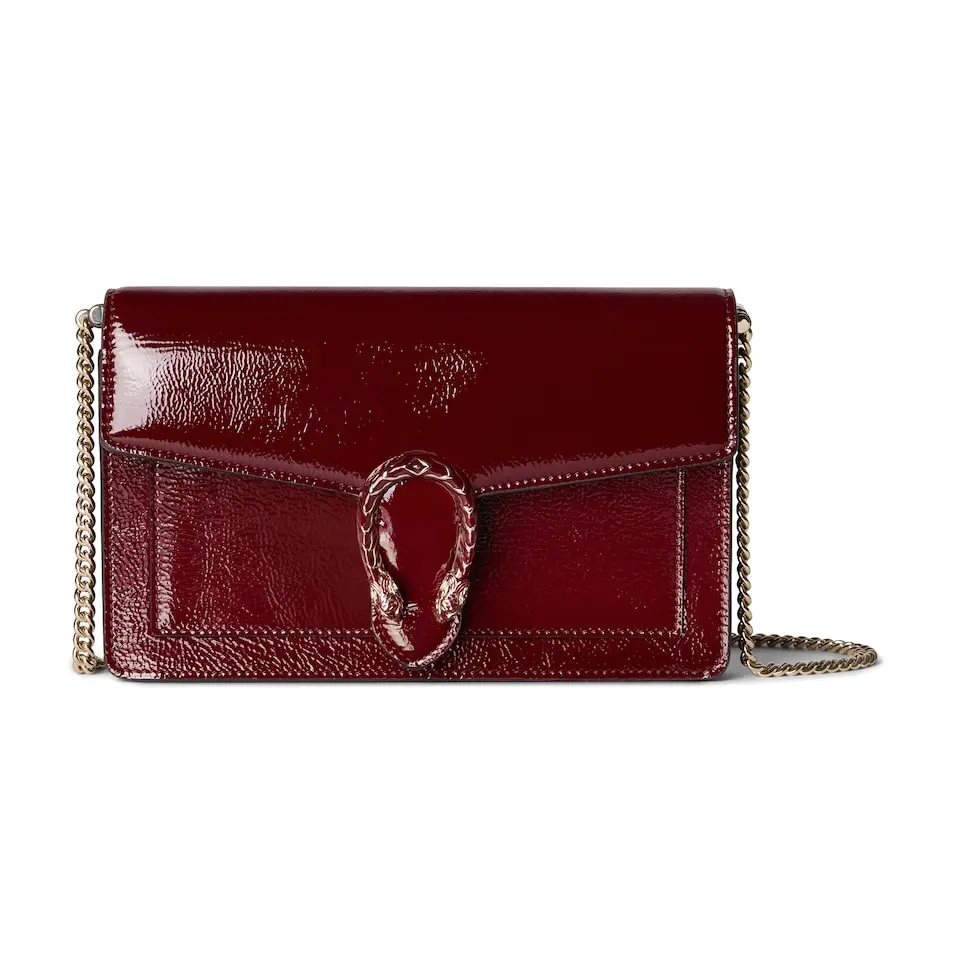 TOP GUCCI Dionysus Bag Chain Bag 20 x 12.5 x 4.5 cm - Red