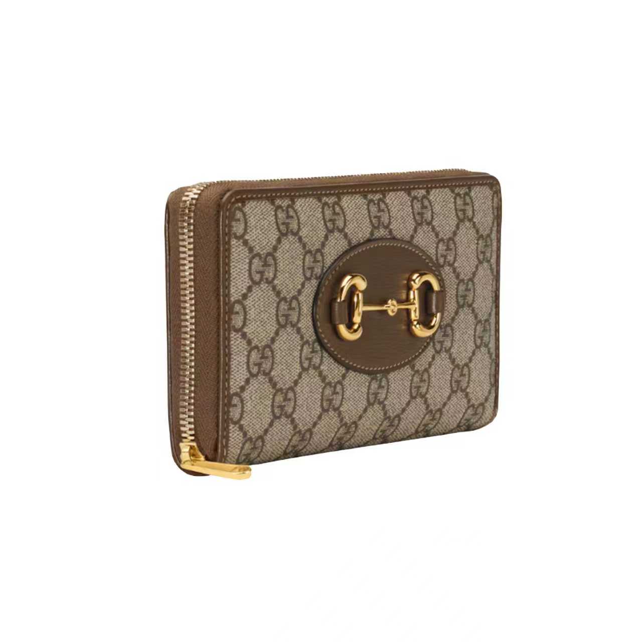 Gucci Unisex Gucci 1955 Horsebit Zip Around Wallet（Replica）