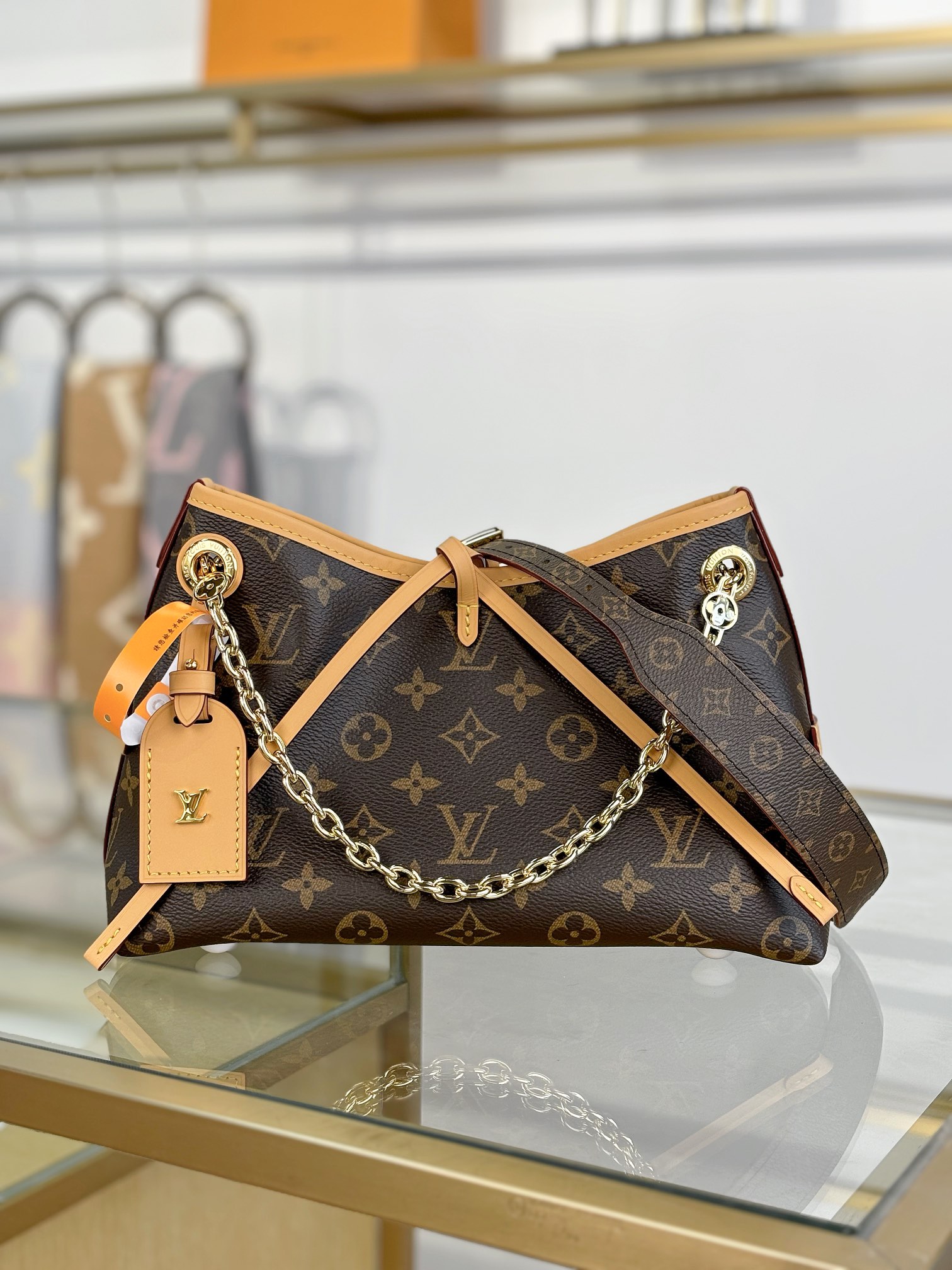 TOP Louis Vuitton LV Carryall Bag BB 26x17x10cm - Monogram&GHW