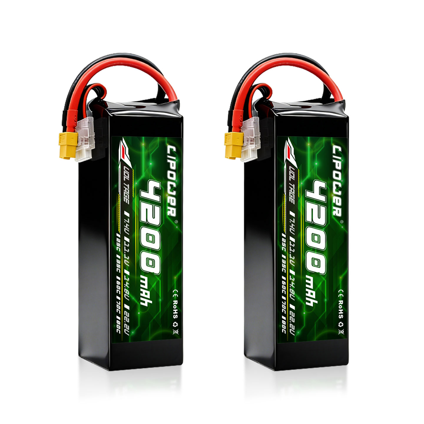 LIPOWER high-density battery  4200mAh 100C battery - lipowbattery