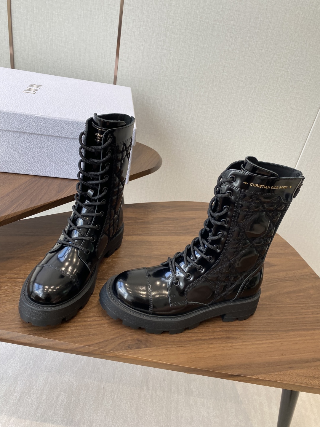 TOP Christian Dior Boots - Black