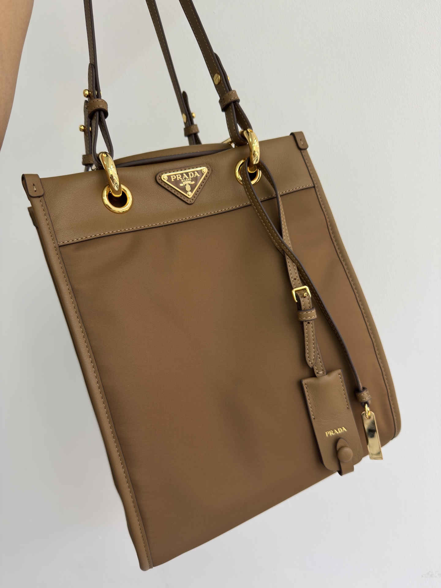 TOP PRADA Nylon Hobo Bag 23x28.5x15cm - 2 Color