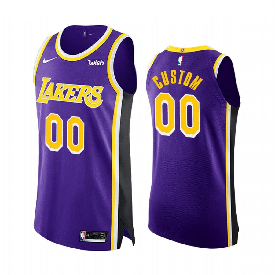 Custom Los Angeles Lakers AUTHENTIC Jersey