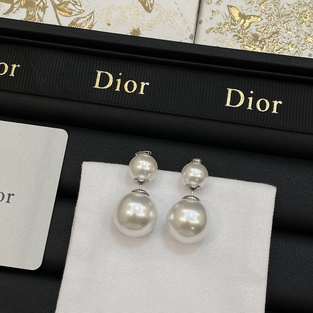 TOP Christian Dior Earrings-2 Colors