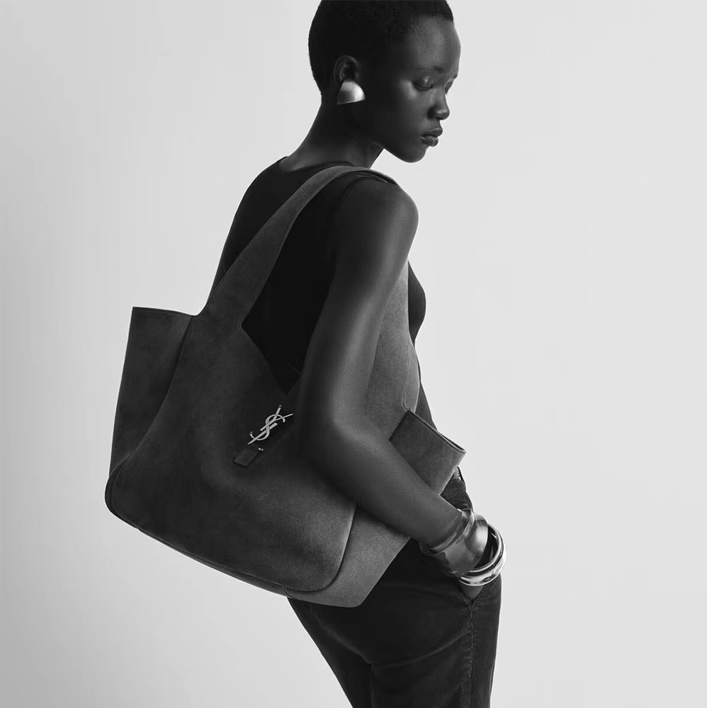 Saint Laurent YSl Le 5 A 7 Bea suede tote bag (Replica)