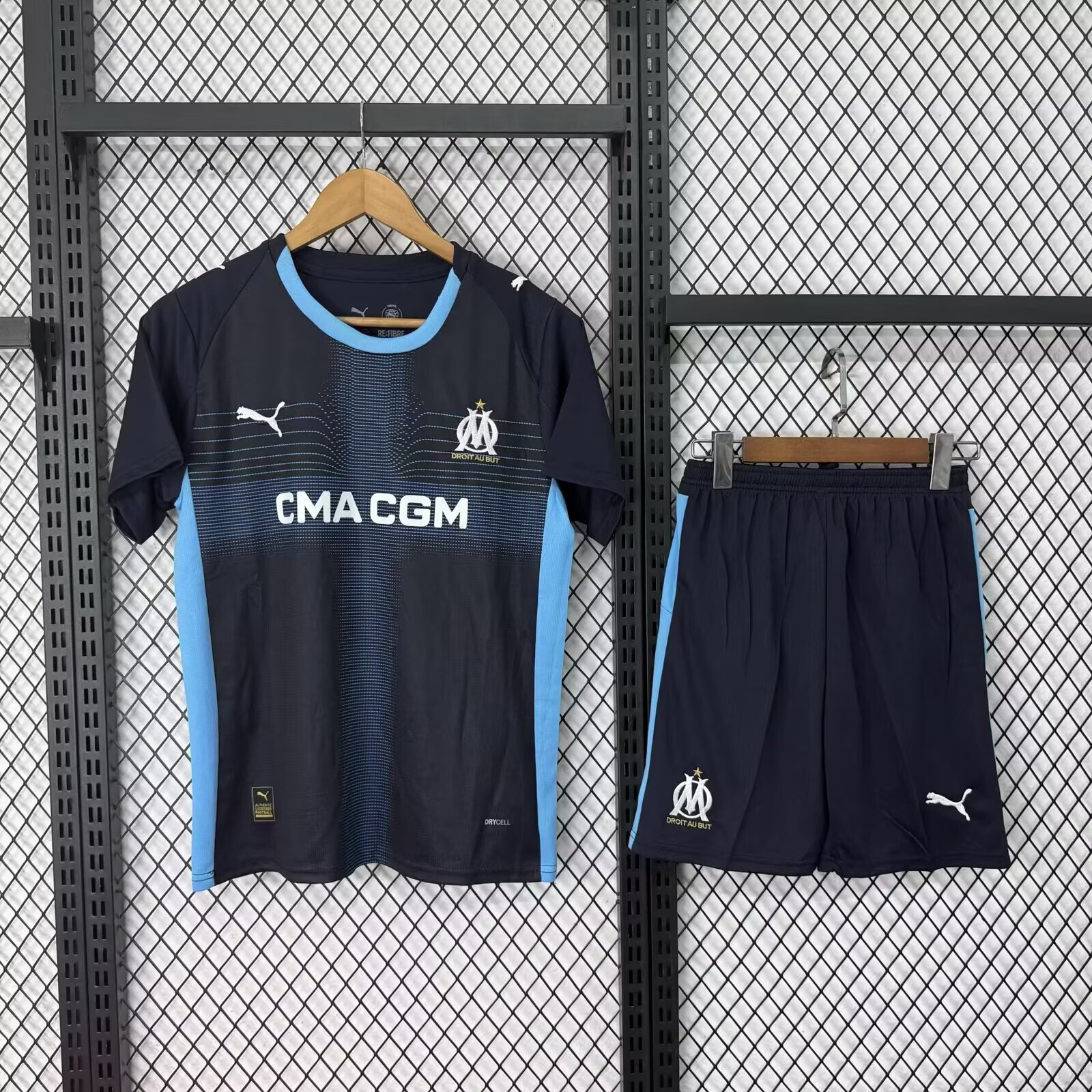 Marseille Away Short sleeve Adult Suit 25/26