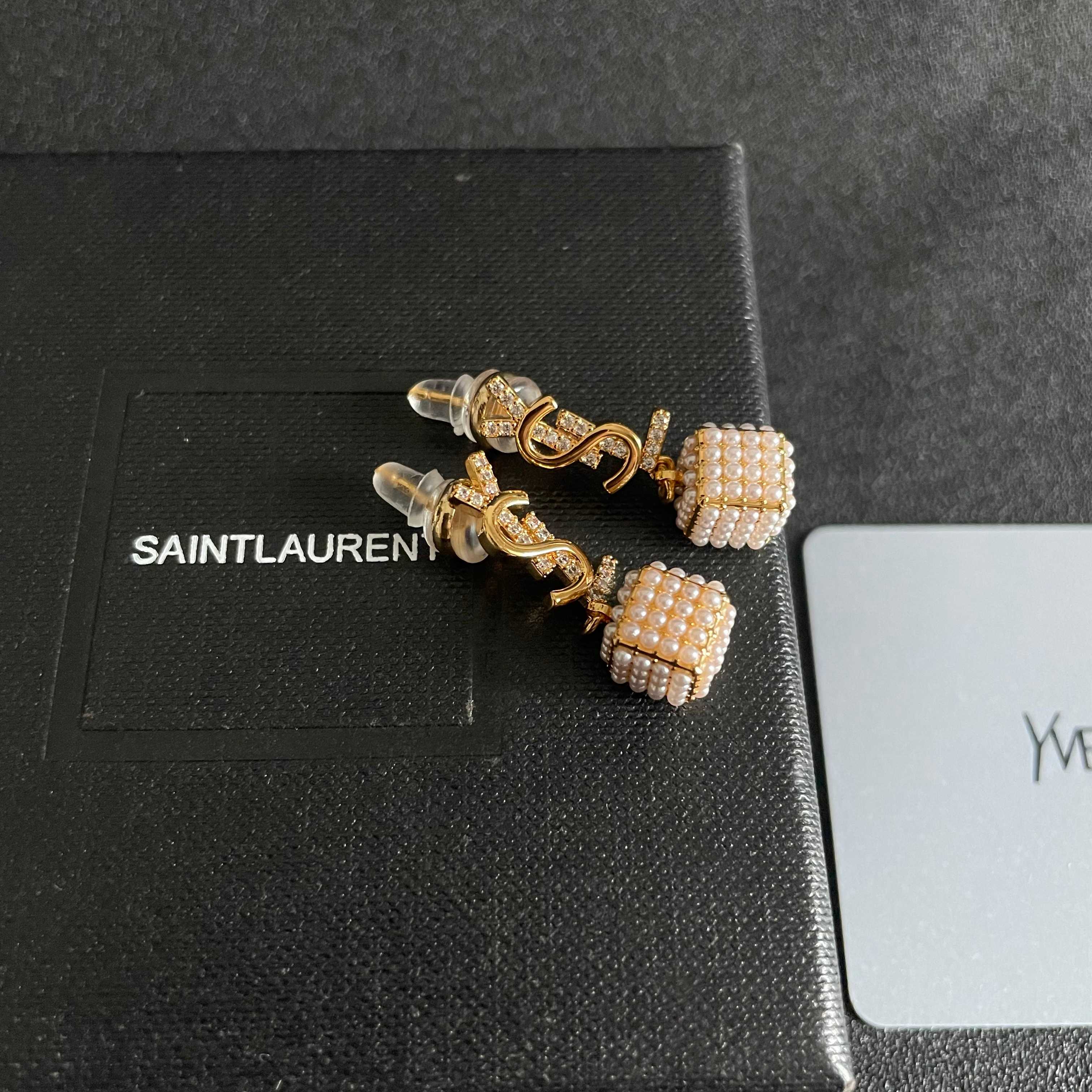 TOP Yves Saint Laurent YSL Earrings - 2 Colors