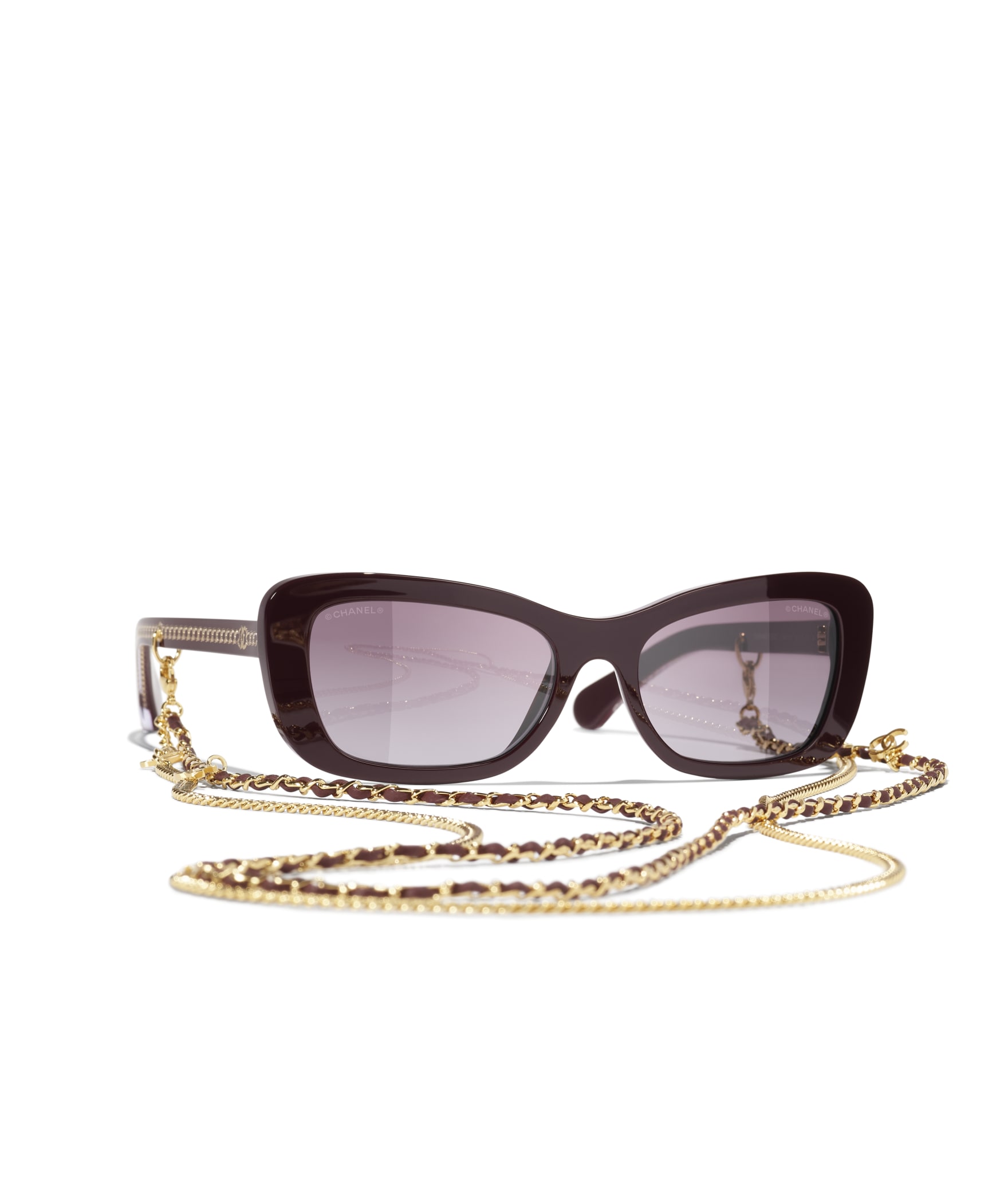 CHANEL Rectangle Sunglasses A71740X06074S