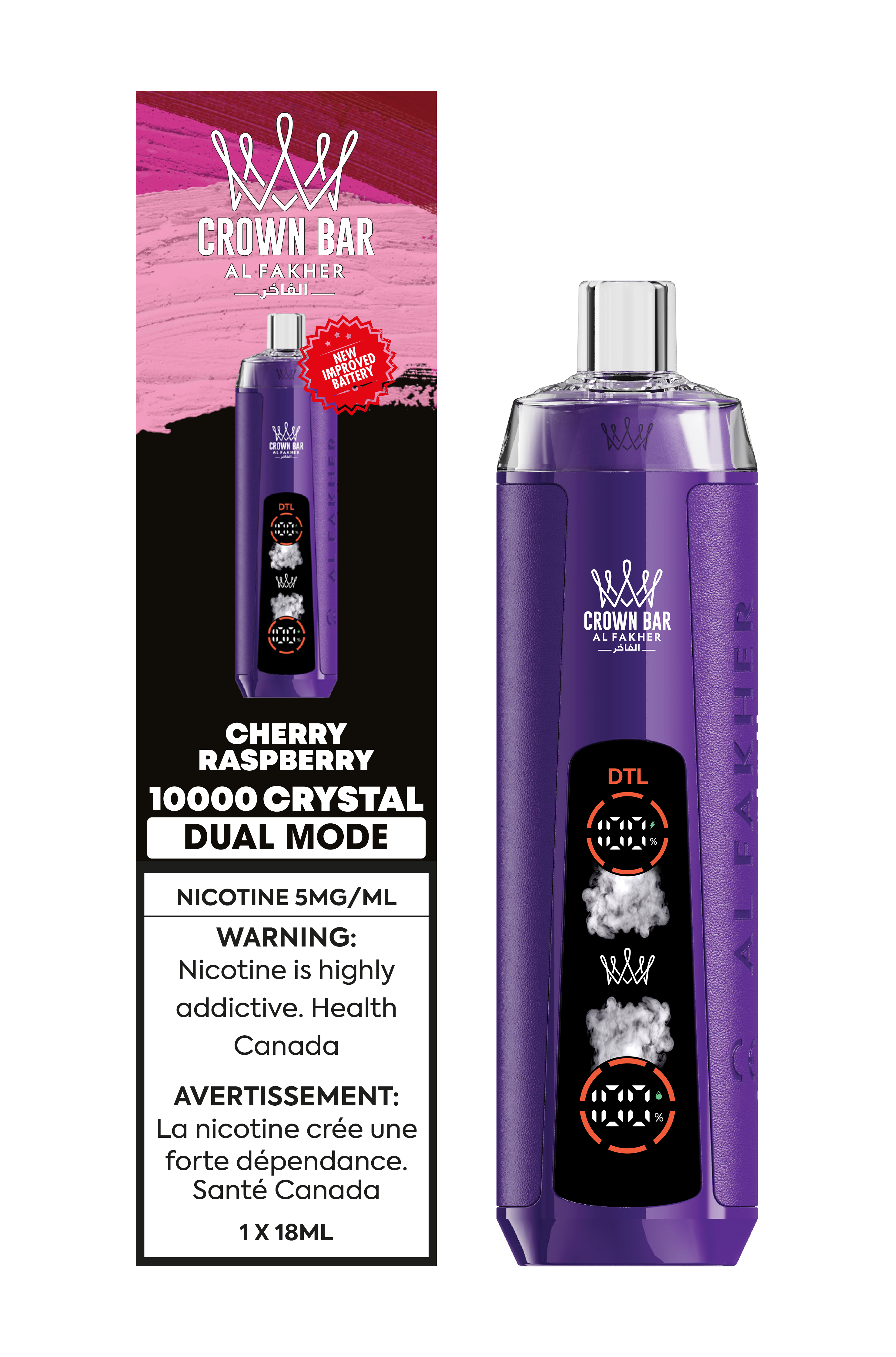 AL FAKHER 10000 CRYSTAL DUAL MODE